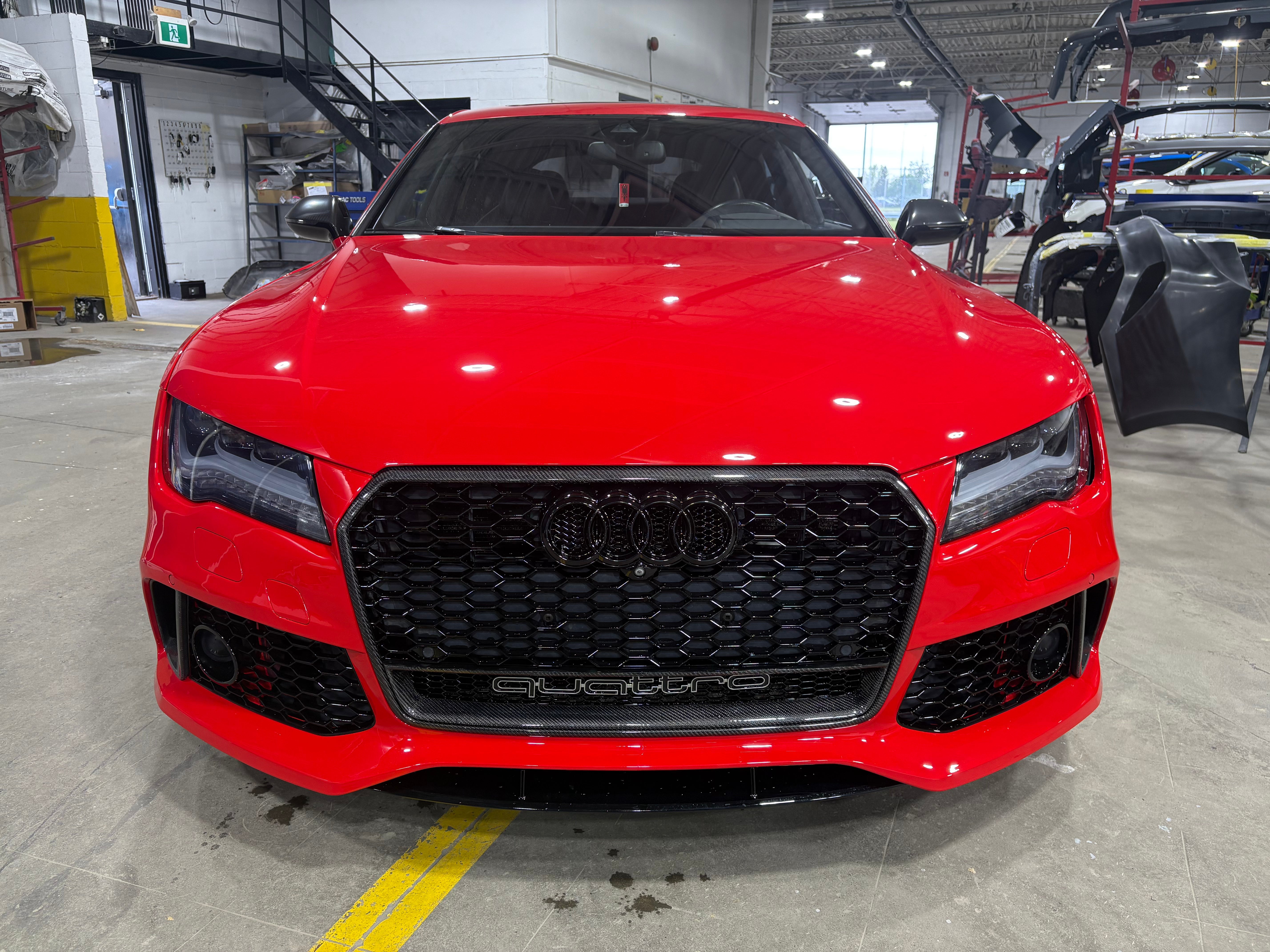 pre facelift audi a7 aftermarket parts, bumper, grill, bodykit, mirrors and side skirts