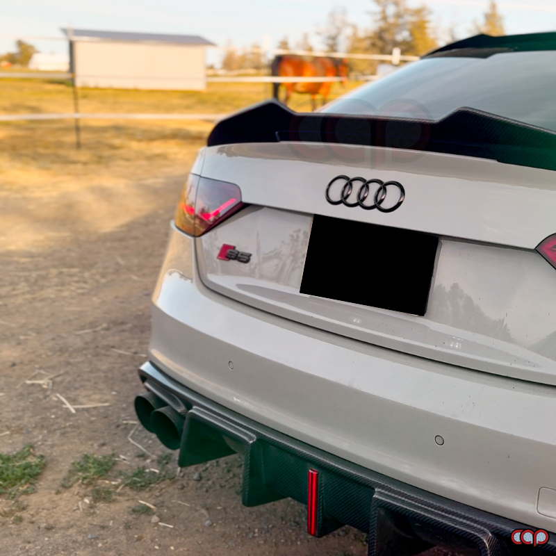 2008-2017 B8 & B8.5 Audi S5 - Dry Carbon Fiber Spoiler - V3
