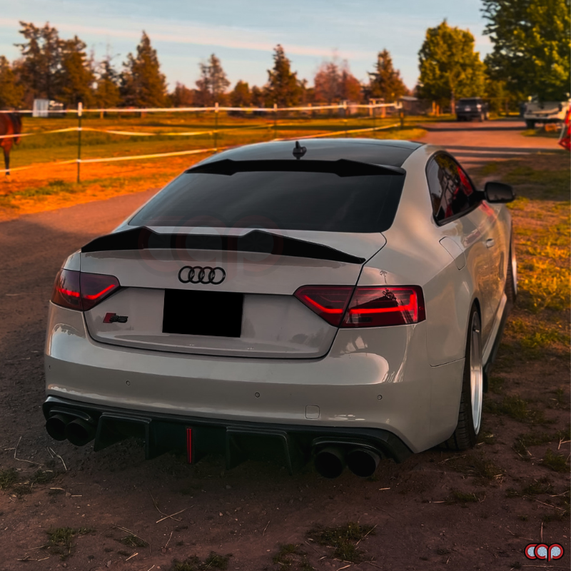 2008-2017 B8 & B8.5 Audi S5 - Dry Carbon Fiber Spoiler - V3