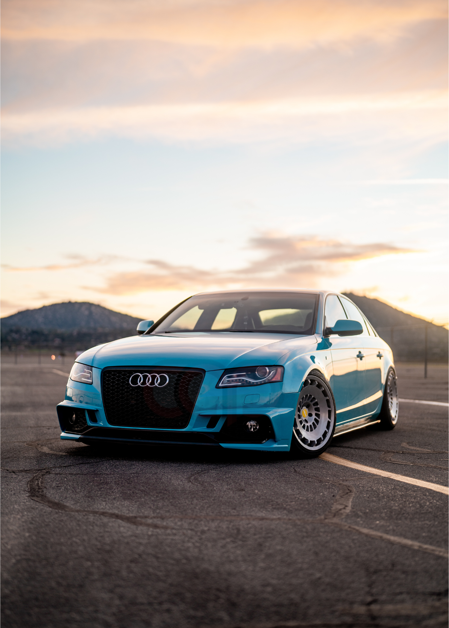 2009-2012 B8 Audi A4/S4 CAP Front Bumper | B9 Style Audi RS4 Bumper - V2