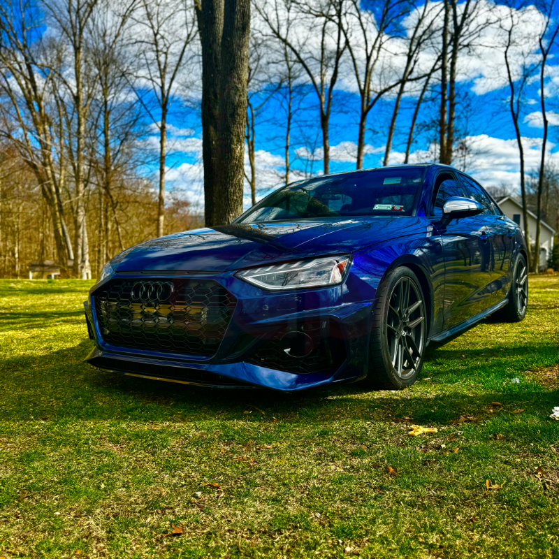 2020-2025 B9.5 Audi A4/S4 CAP Front Bumper | B9.5 Audi RS4 Bumper - V2