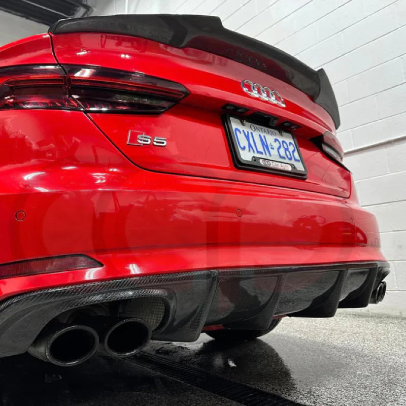 2018-2019 B9 Audi A5/S5 - CAP Carbon Fiber Diffuser - V2