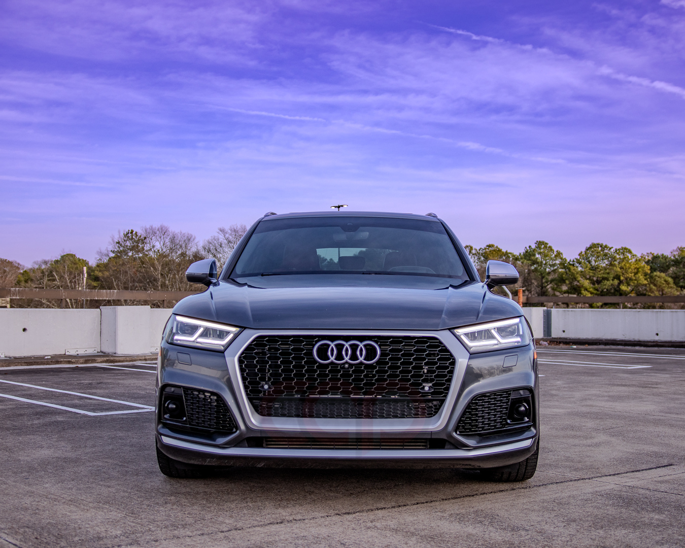 2018-2020 Audi RS Honeycomb Fog Grilles | FY B9 Audi Q5 S-Line/SQ5