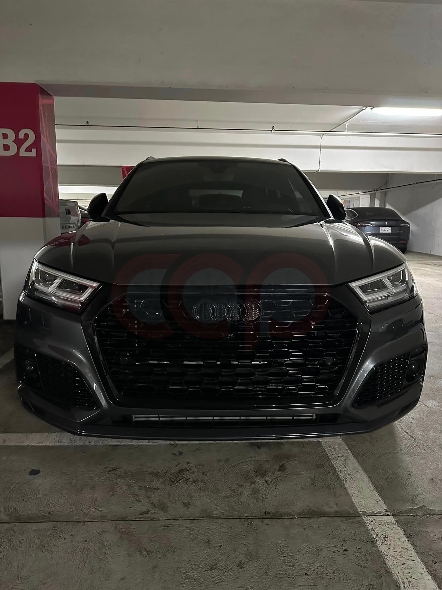 2018-2020 Audi RS Honeycomb Fog Grilles | FY B9 Audi Q5 S-Line/SQ5