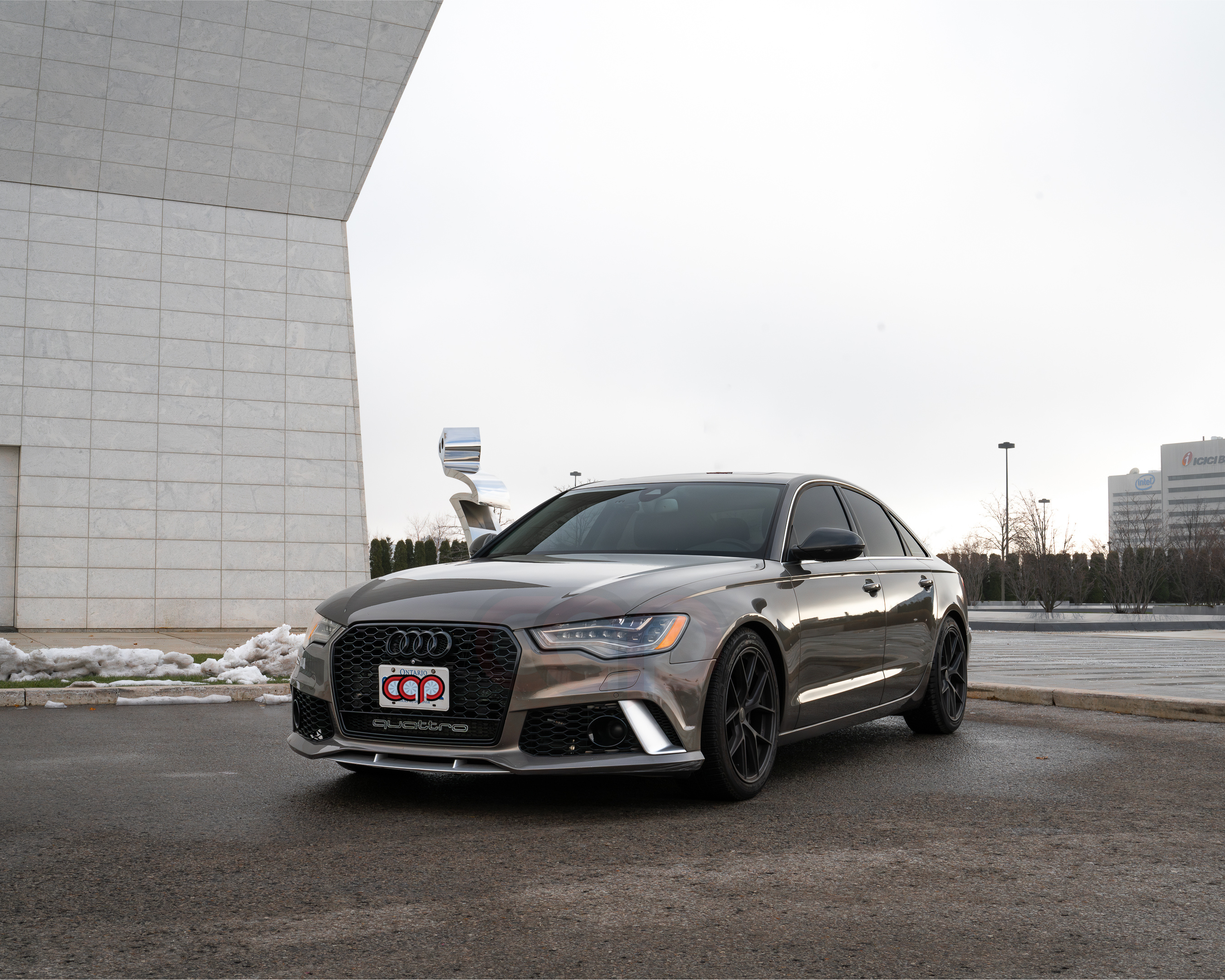 2012-2015 C7 Audi A6/S6 CAP Front Bumper | C7 RS RS6 Bumper - V2