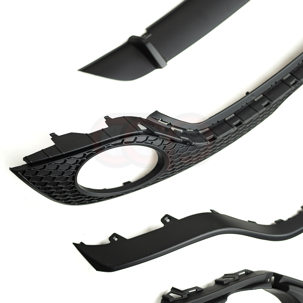 2008-2015 MK2 8J Audi TT/TT-S - CAP Black RS Style Rear Diffuser