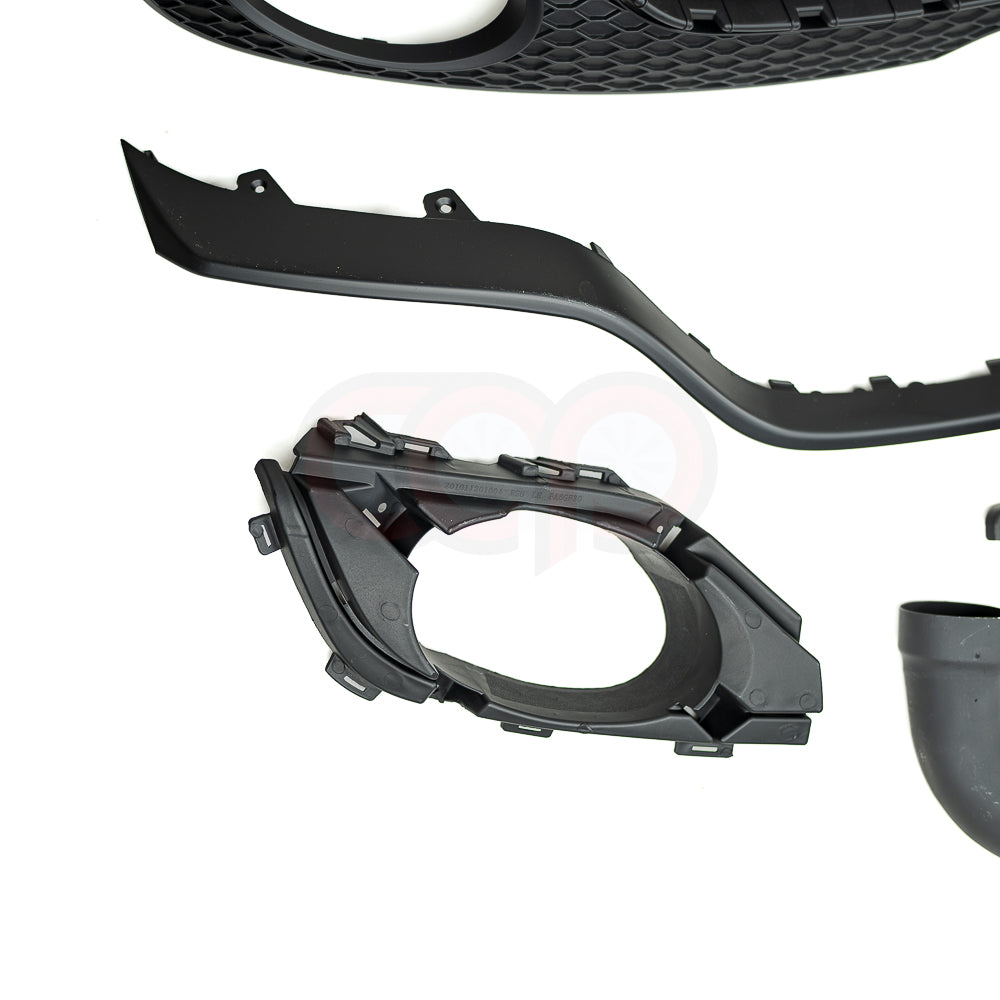 2008-2015 MK2 8J Audi TT/TT-S - CAP Black RS Style Rear Diffuser