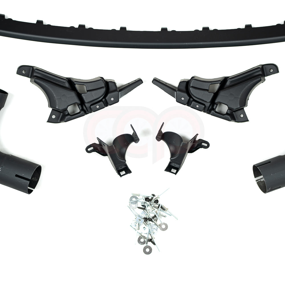 2008-2015 MK2 8J Audi TT/TT-S - CAP Black RS Style Rear Diffuser