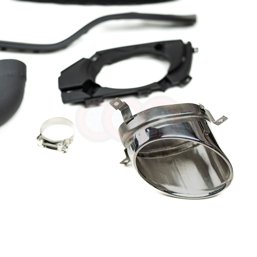 2008-2015 MK2 8J Audi TT/TT-S - CAP Black RS Style Rear Diffuser