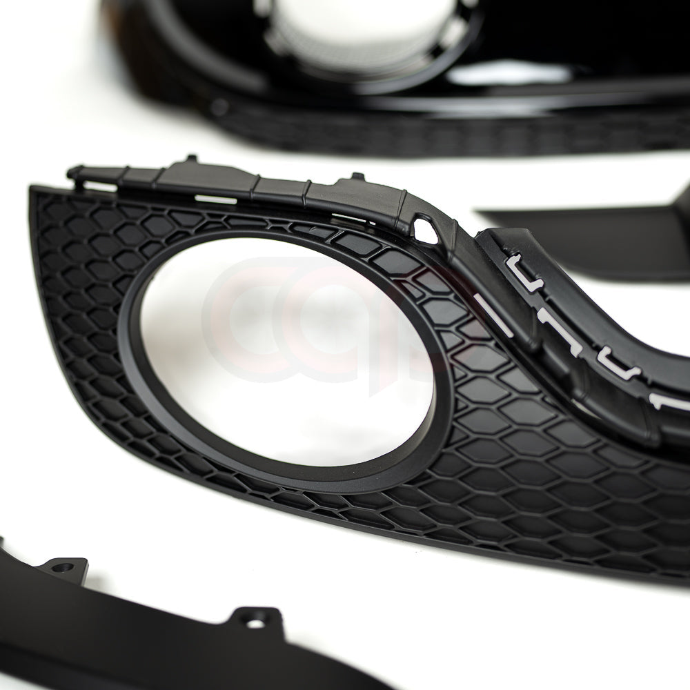 2008-2015 MK2 8J Audi TT/TT-S - CAP Black RS Style Rear Diffuser