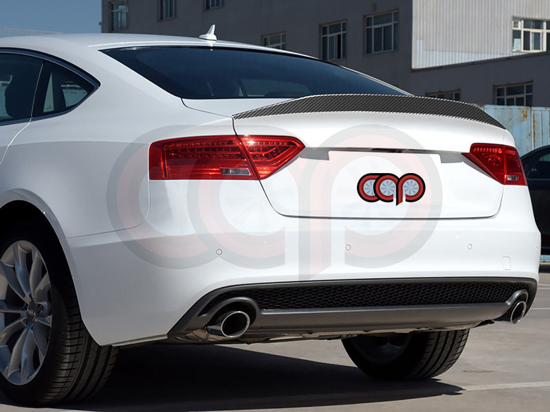 2008-2016 B8 & B8.5 Audi A5 - Dry Carbon Fiber Spoiler - Mid Kick