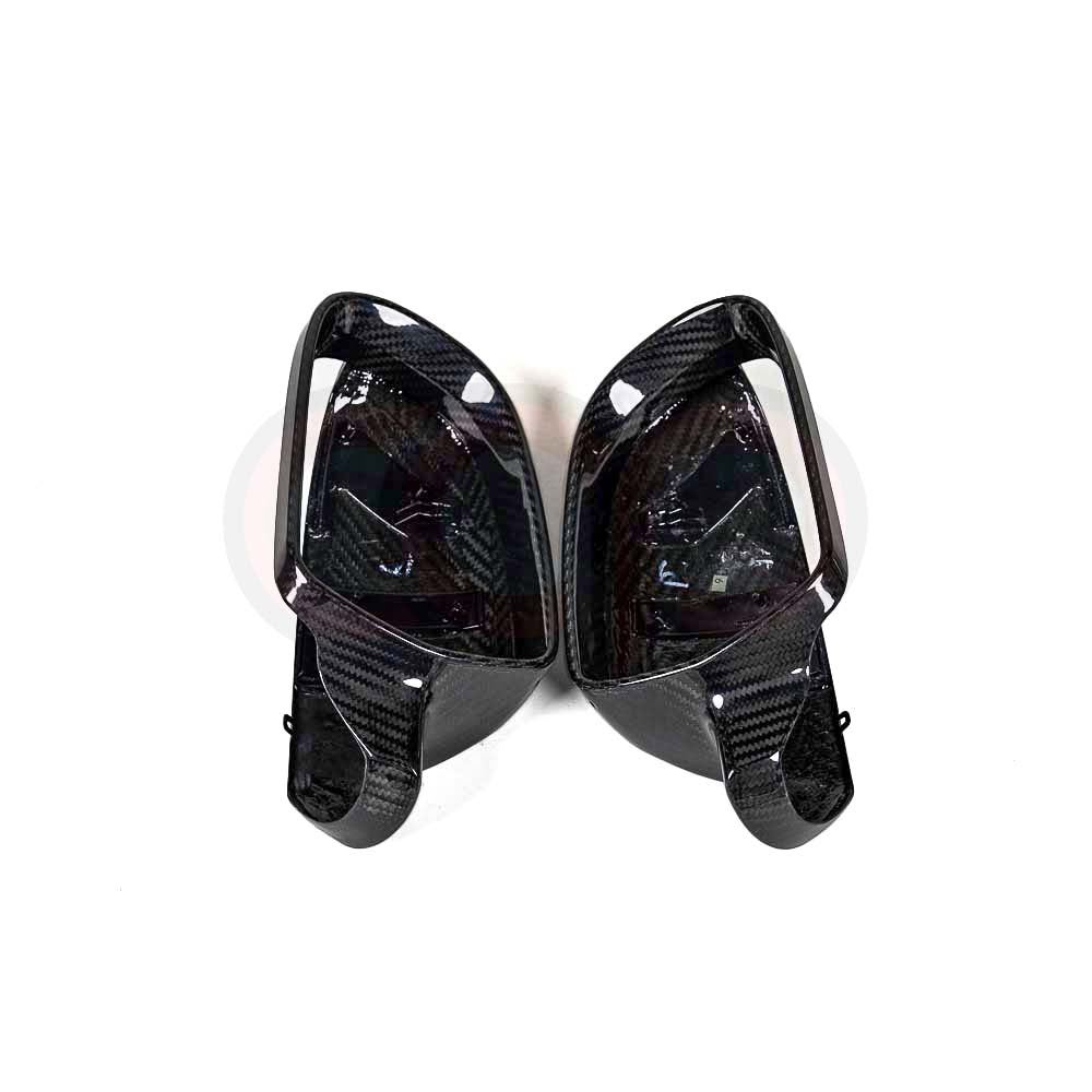 2008-2017 B8 B8.5 Audi A4, S4, A5, S5, RS5 - CAP Dry Carbon Fiber Mirror Covers (Pair)