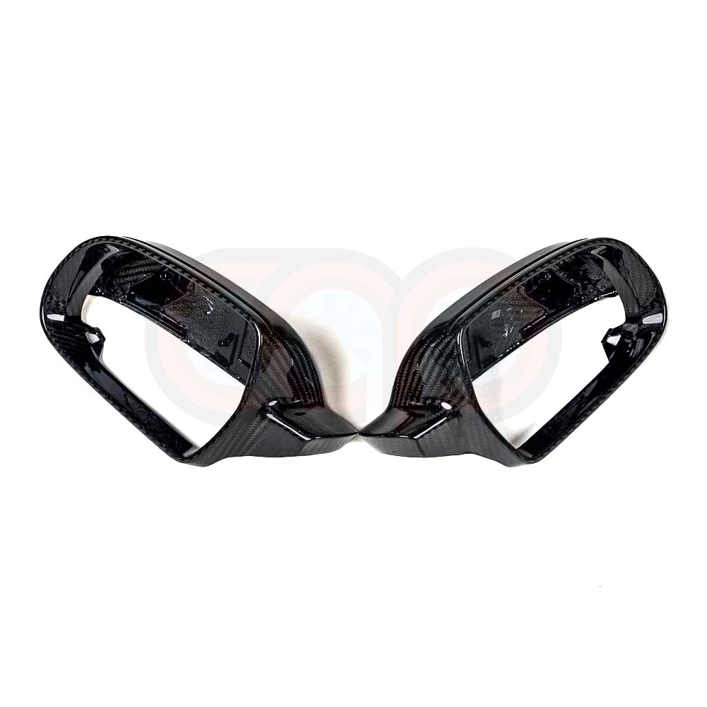 2008-2017 B8 B8.5 Audi A4, S4, A5, S5, RS5 - CAP Dry Carbon Fiber Mirror Covers (Pair)