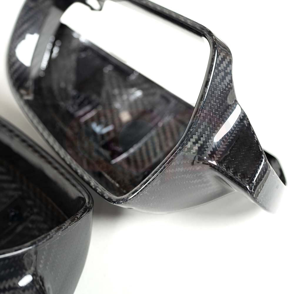 2008-2017 B8 B8.5 Audi A4, S4, A5, S5, RS5 - CAP Dry Carbon Fiber Mirror Covers (Pair)