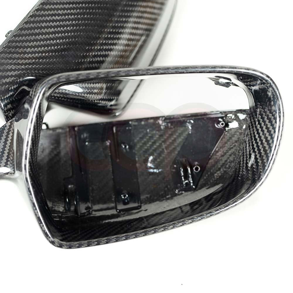 2008-2017 B8 B8.5 Audi A4, S4, A5, S5, RS5 - CAP Dry Carbon Fiber Mirror Covers (Pair)