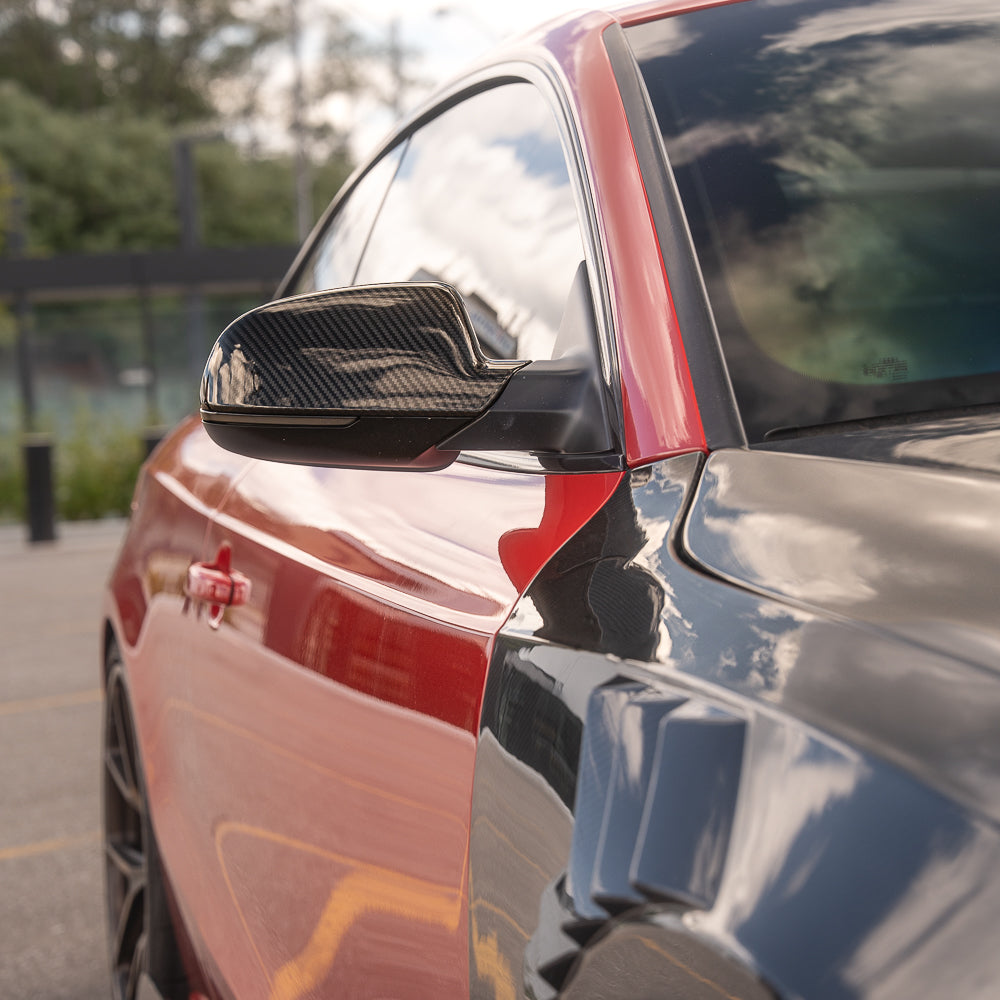 2008-2017 B8 B8.5 Audi A4, S4, A5, S5, RS5 - CAP Dry Carbon Fiber Mirror Covers (Pair)