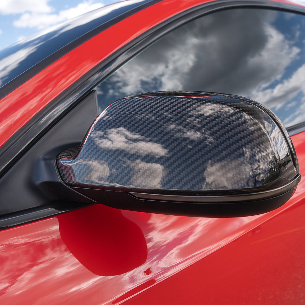 2008-2017 B8 B8.5 Audi A4, S4, A5, S5, RS5 - CAP Dry Carbon Fiber Mirror Covers (Pair)