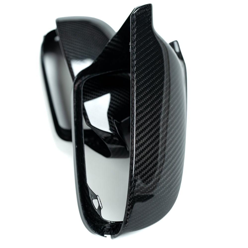 2008-2017 B8 B8.5 Audi A4, S4, A5, S5, RS5 - CAP Dry Carbon Fiber Mirror Covers (Pair) - V2