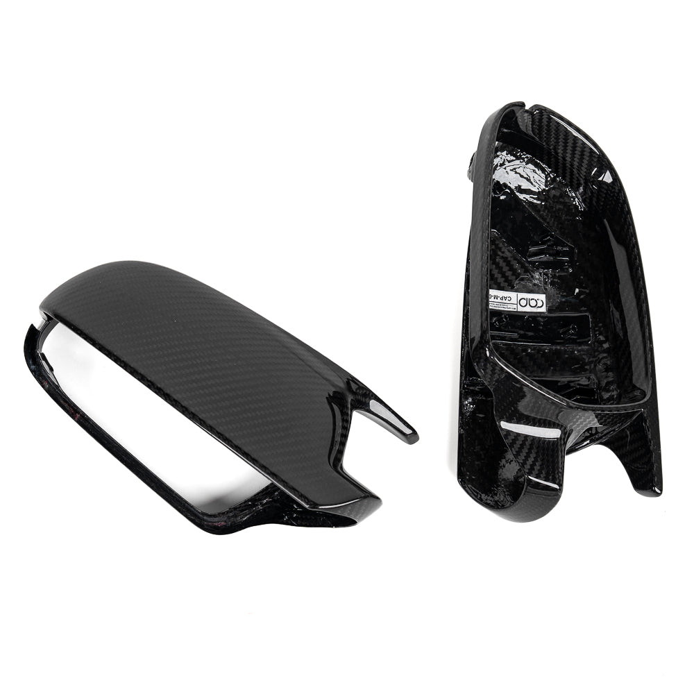 2008-2017 B8 B8.5 Audi A4, S4, A5, S5, RS5 - CAP Dry Carbon Fiber Mirror Covers (Pair) - V2