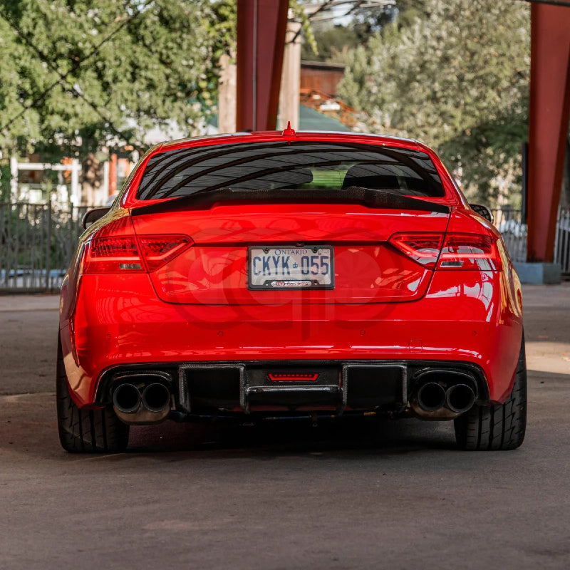2008-2017 B8 & B8.5 Audi S5 - Dry Carbon Fiber Spoiler - V2