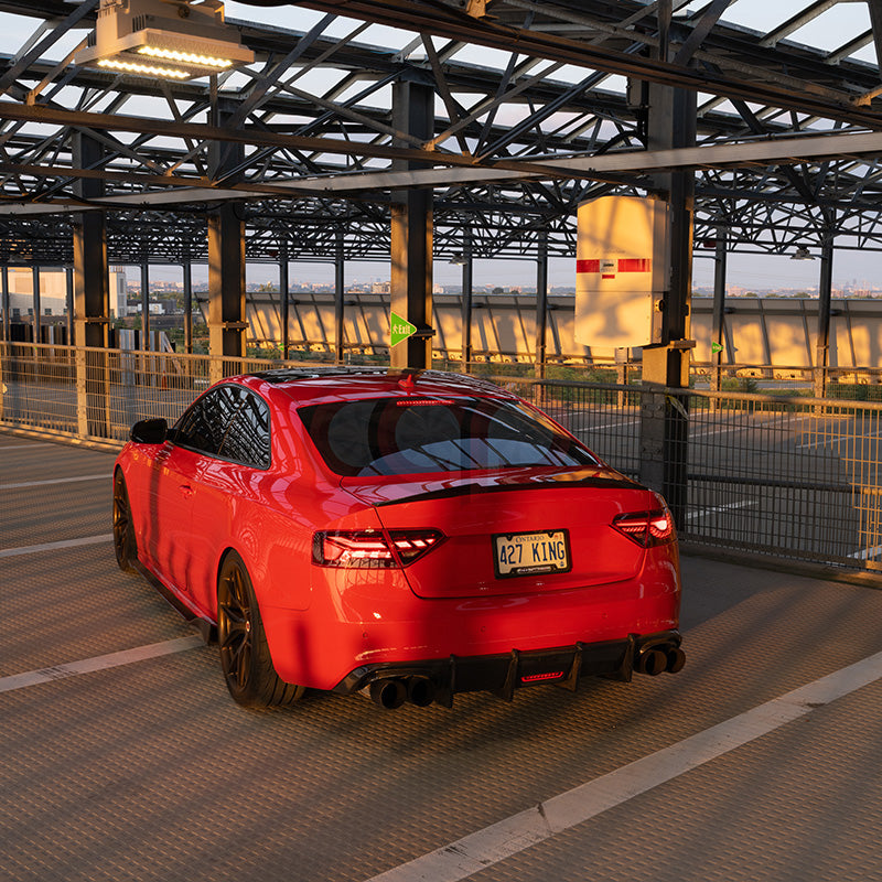 2008-2017 B8 & B8.5 Audi S5 - Dry Carbon Fiber Spoiler - V2