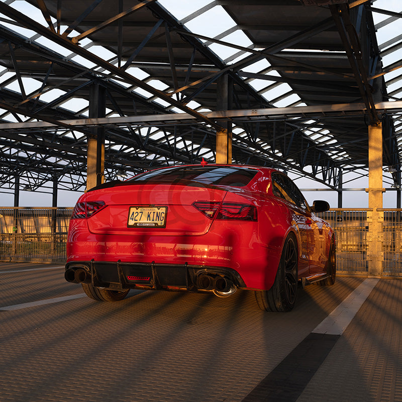2008-2017 B8 & B8.5 Audi S5 - Dry Carbon Fiber Spoiler - V2