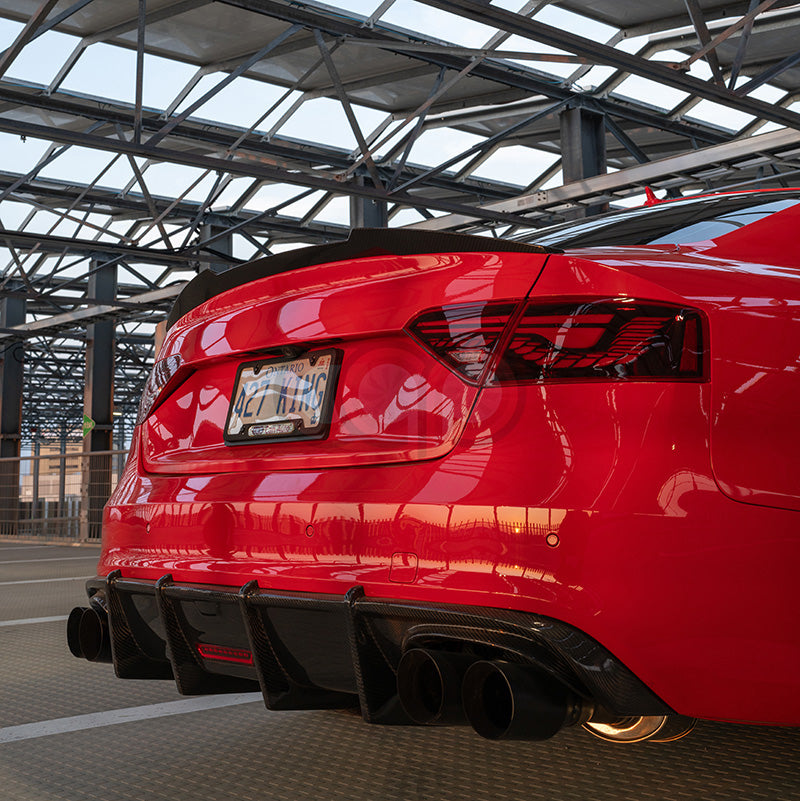2008-2017 B8 & B8.5 Audi S5 - Dry Carbon Fiber Spoiler - V2