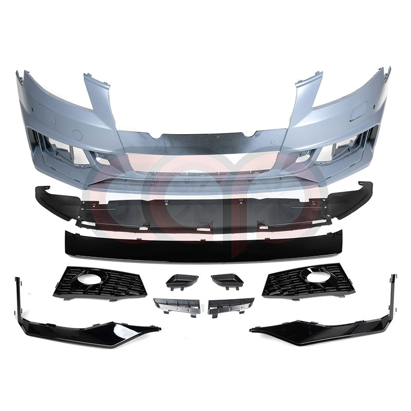 2009-2012 B8 Audi A4/S4 CAP Front Bumper | B9 Style Audi RS4 Bumper - V2