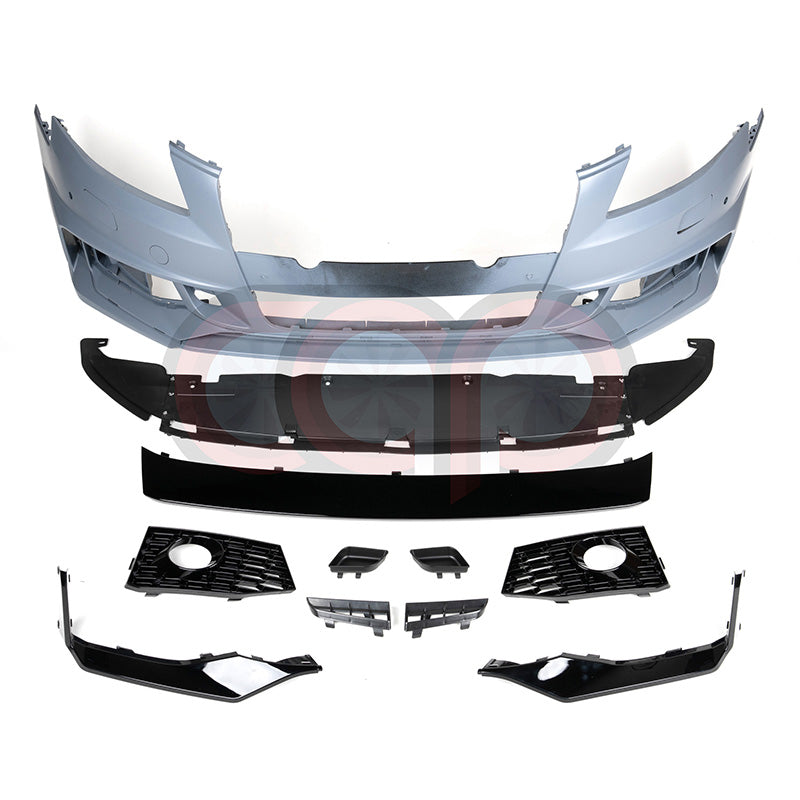 2009-2012 B8 Audi A4/S4 CAP Front Bumper | B9 Style Audi RS4 Bumper - V2