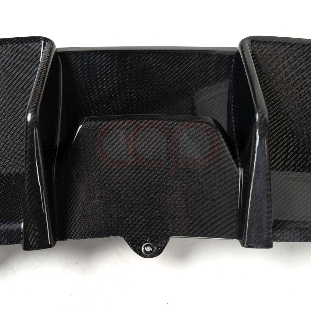2010-2012 B8 Audi A4/S4 - CAP Carbon Fiber Diffuser Without LED Brake Light - V1