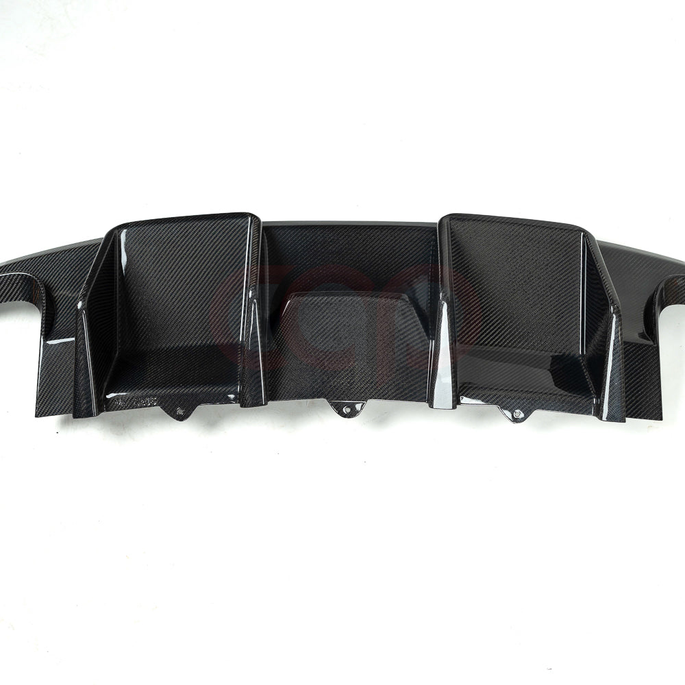 2010-2012 B8 Audi A4/S4 - CAP Carbon Fiber Diffuser Without LED Brake Light - V1