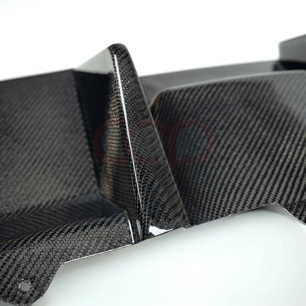 2010-2012 B8 Audi A4/S4 - CAP Carbon Fiber Diffuser Without LED Brake Light - V1