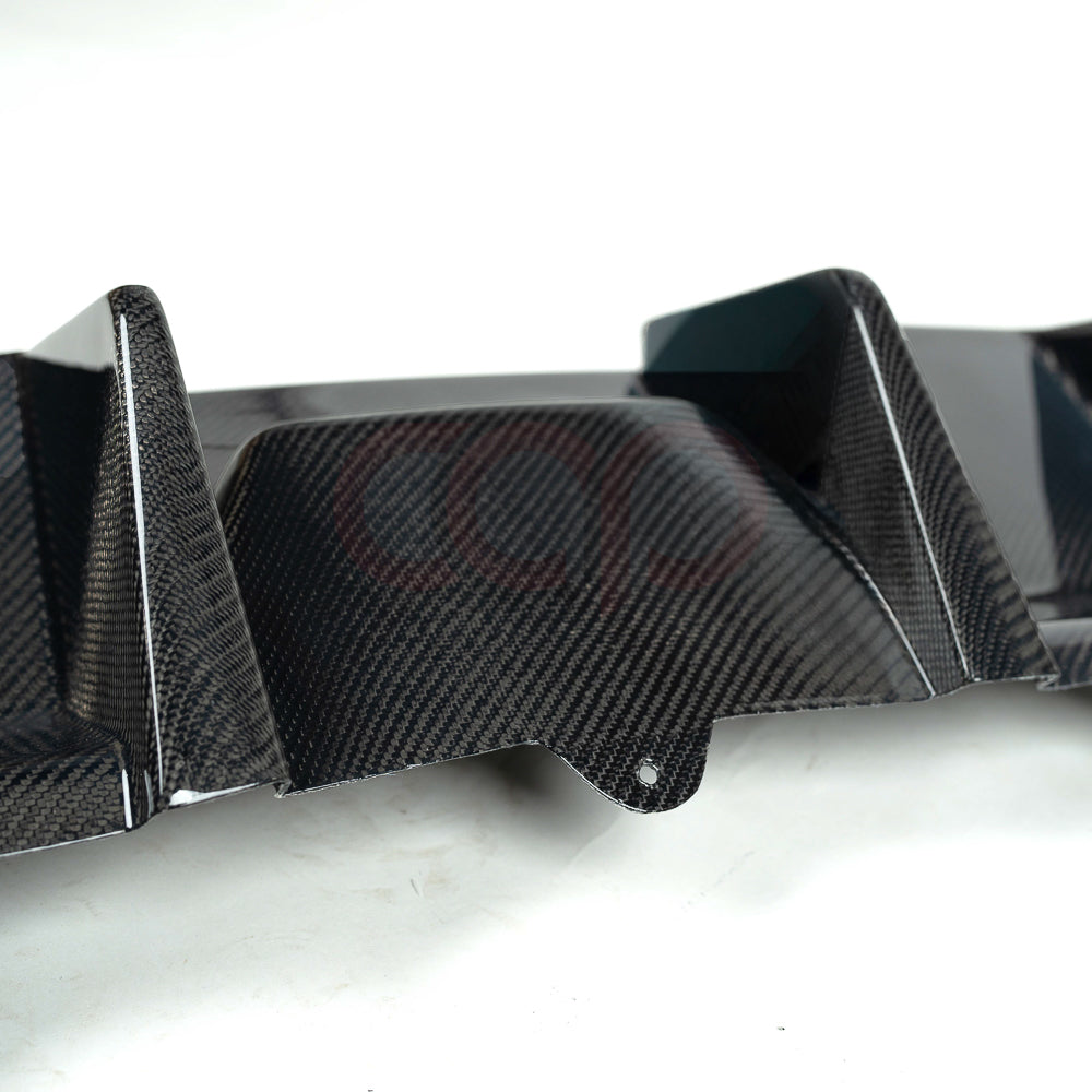 2010-2012 B8 Audi A4/S4 - CAP Carbon Fiber Diffuser Without LED Brake Light - V1