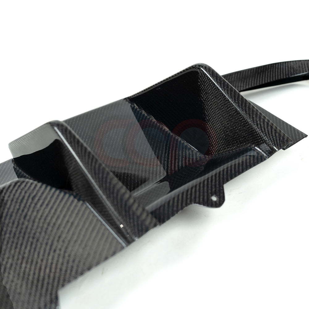 2010-2012 B8 Audi A4/S4 - CAP Carbon Fiber Diffuser Without LED Brake Light - V1