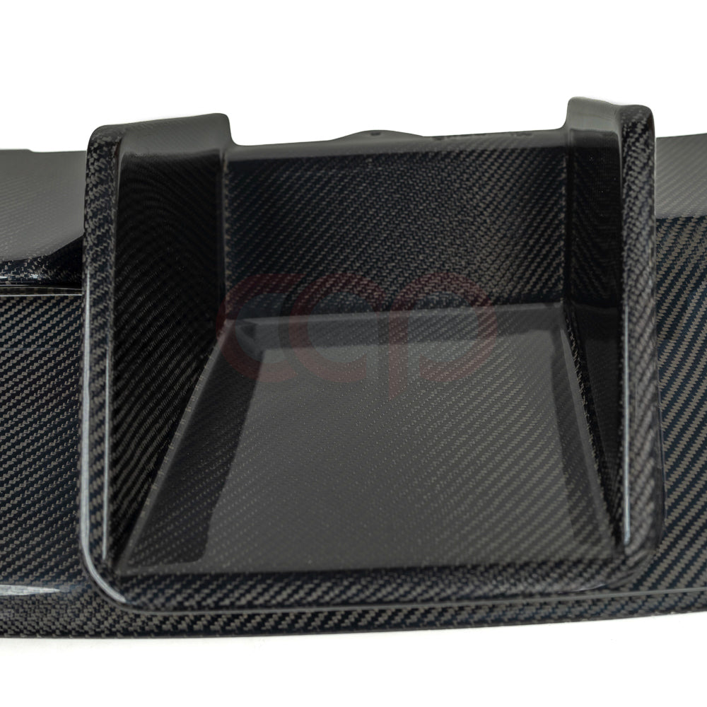 2010-2012 B8 Audi A4/S4 - CAP Carbon Fiber Diffuser Without LED Brake Light - V1
