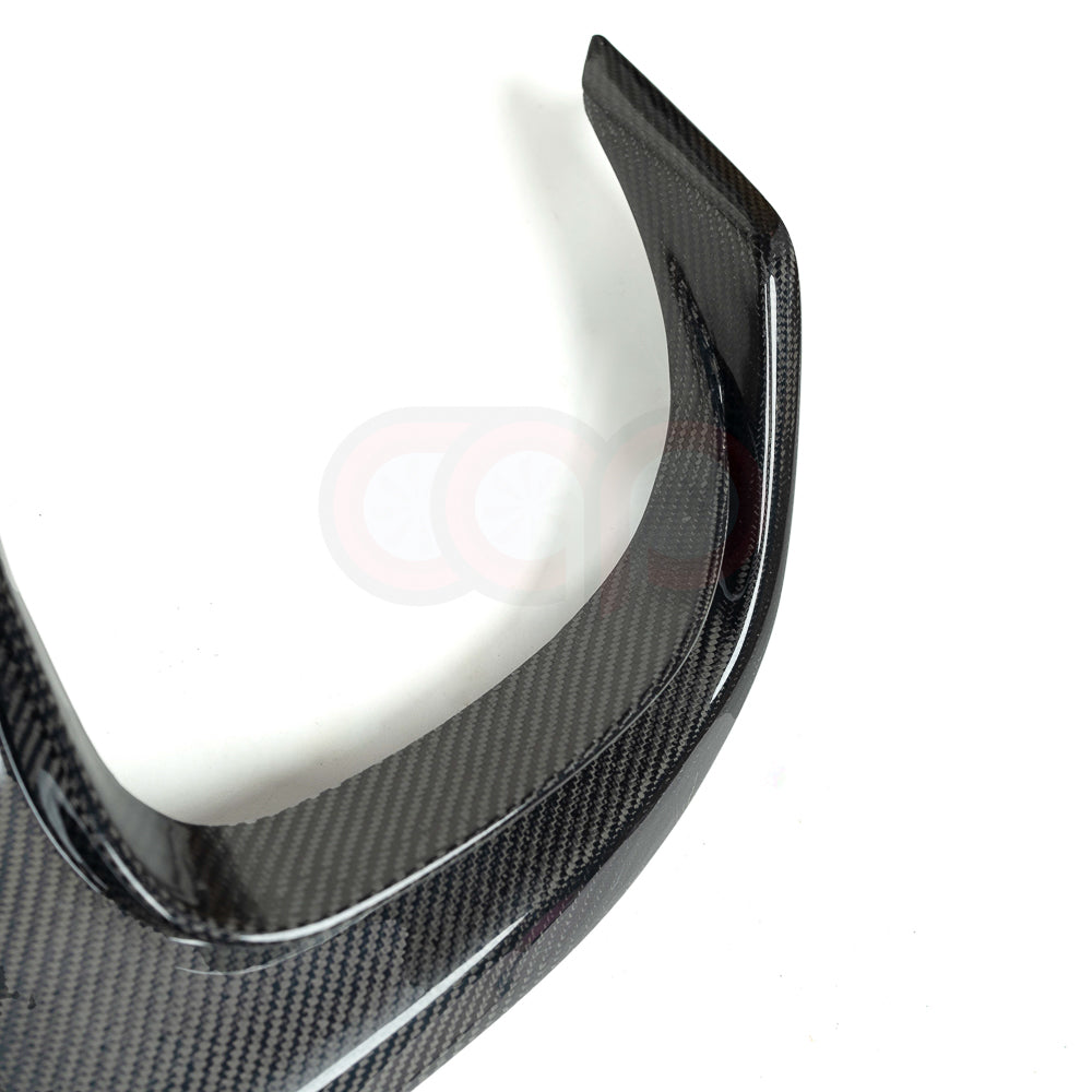 2010-2012 B8 Audi A4/S4 - CAP Carbon Fiber Diffuser Without LED Brake Light - V1