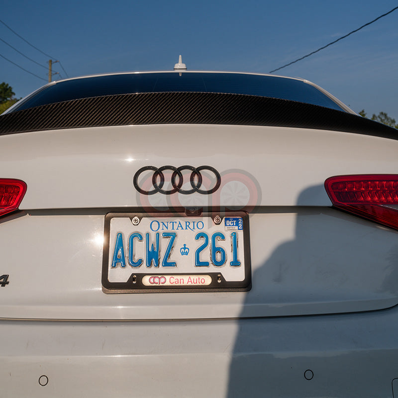 2010-2016 B8 & B8.5 Audi S4 - Dry Carbon Fiber Spoiler - V1