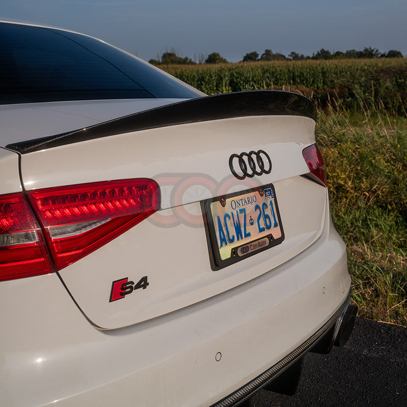 2010-2016 B8 & B8.5 Audi S4 - Dry Carbon Fiber Spoiler - V1
