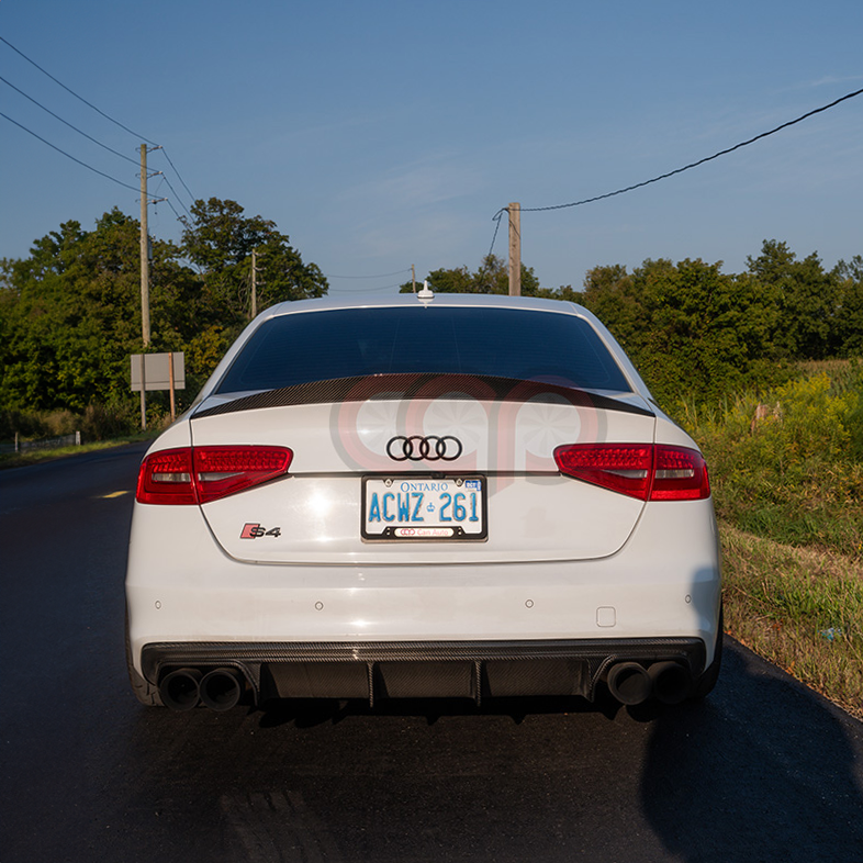2010-2016 B8 & B8.5 Audi S4 - Dry Carbon Fiber Spoiler - V1