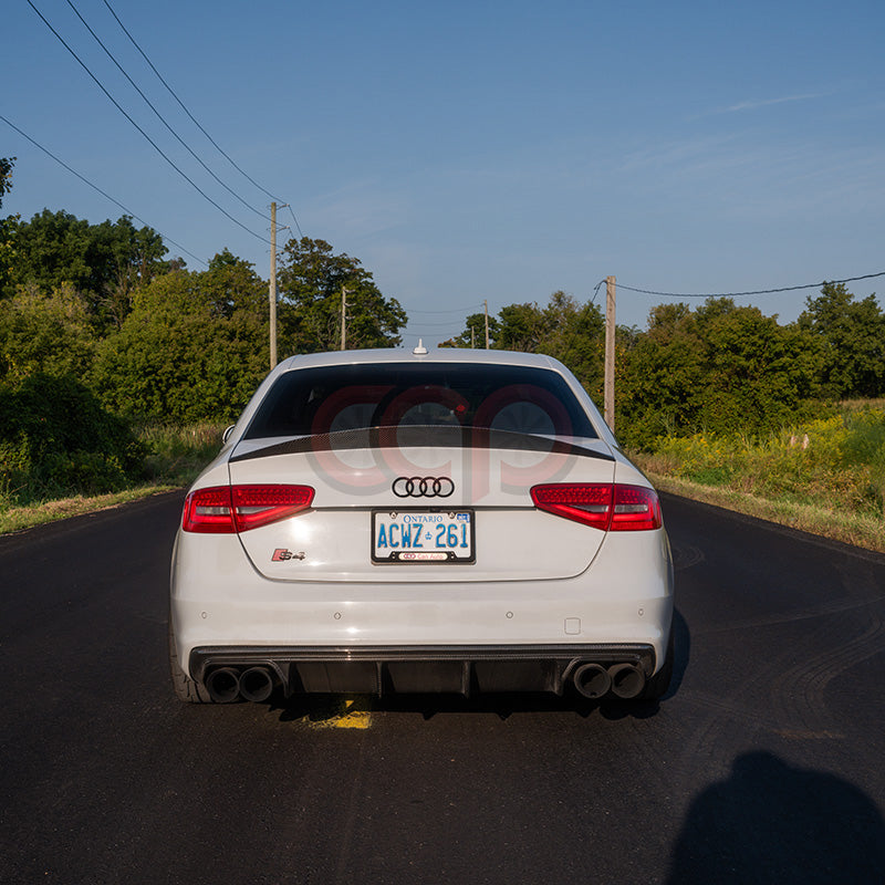 2010-2016 B8 & B8.5 Audi S4 - Dry Carbon Fiber Spoiler - V1
