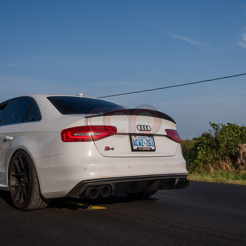 2010-2016 B8 & B8.5 Audi S4 - Dry Carbon Fiber Spoiler - V1