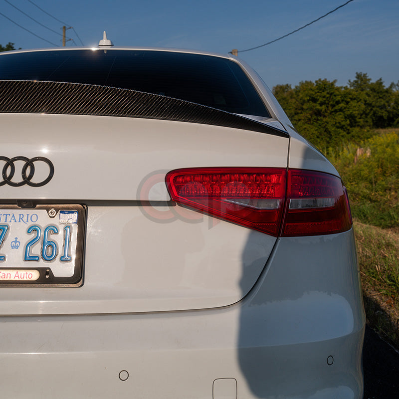 2010-2016 B8 & B8.5 Audi S4 - Dry Carbon Fiber Spoiler - V1
