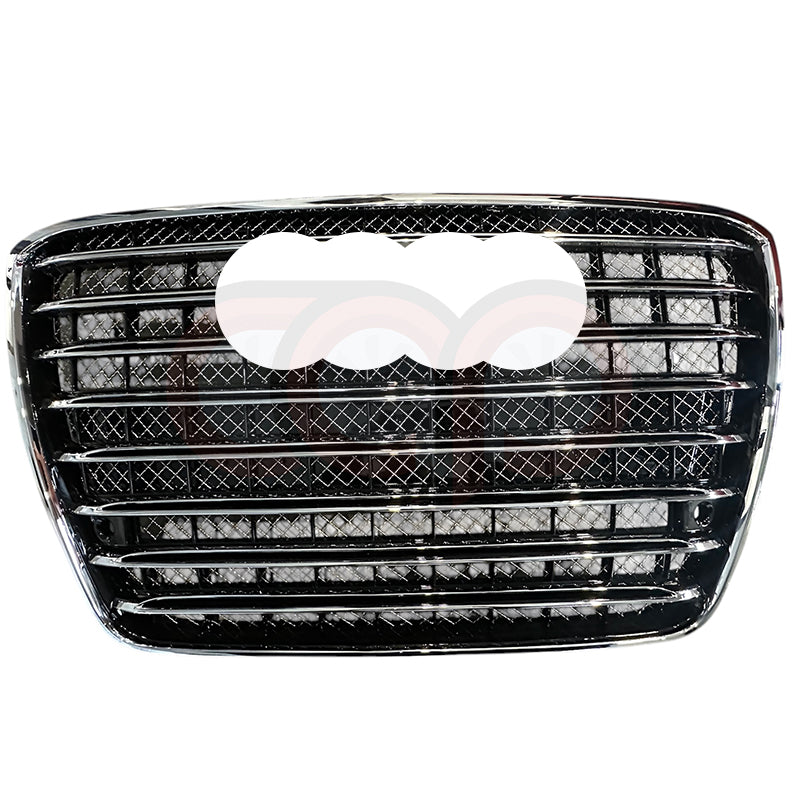 2011-2014 Audi A8/S8 W12 Gloss Grid Grille | D4 Audi A8/S8 Silver Frame