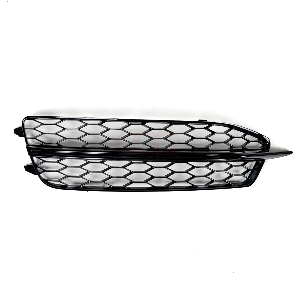 2012-2015 Audi A6/S6 Honeycomb Fog Grilles | C7 Audi A6 S-Line/S6 Non ACC