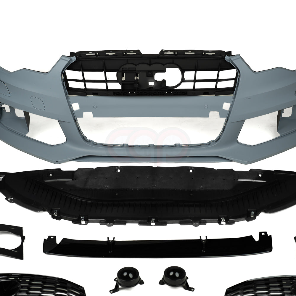2012-2015 C7 Audi A6/S6 CAP Front Bumper | C7 RS RS6 Bumper - V1
