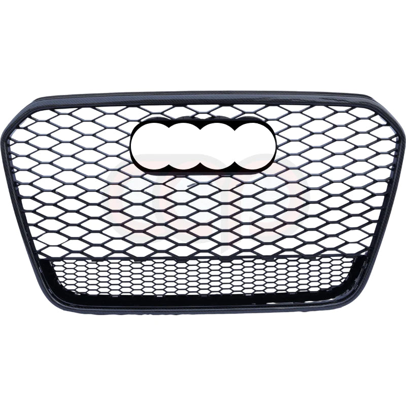 2012-2015 Audi RS6 Honeycomb Grille Quattro Made With Real Carbon