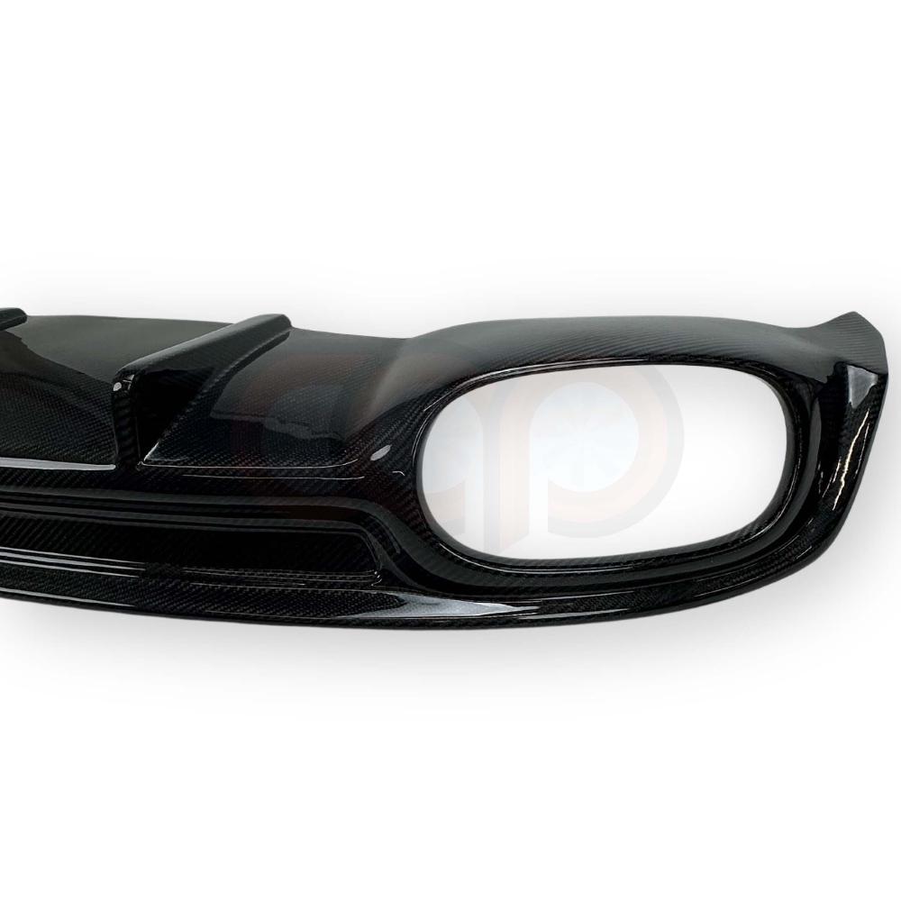 2012-2015 C7 Audi A7 S-Line/S7 - CAP Carbon Fiber RS Style Rear Diffuser