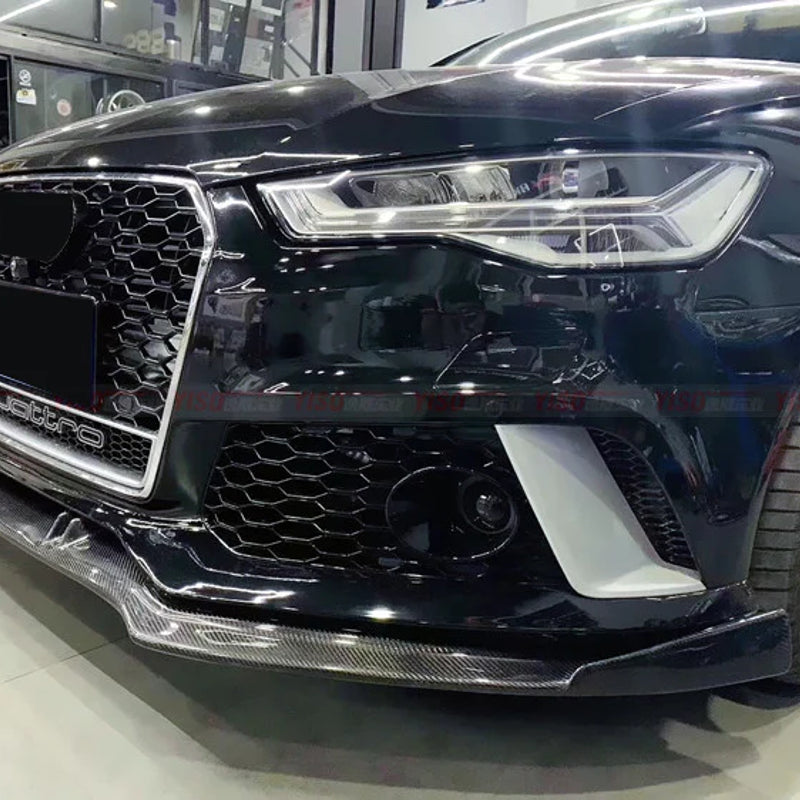 2012-2018 RS6 Carbon Fiber Front Lip - V1