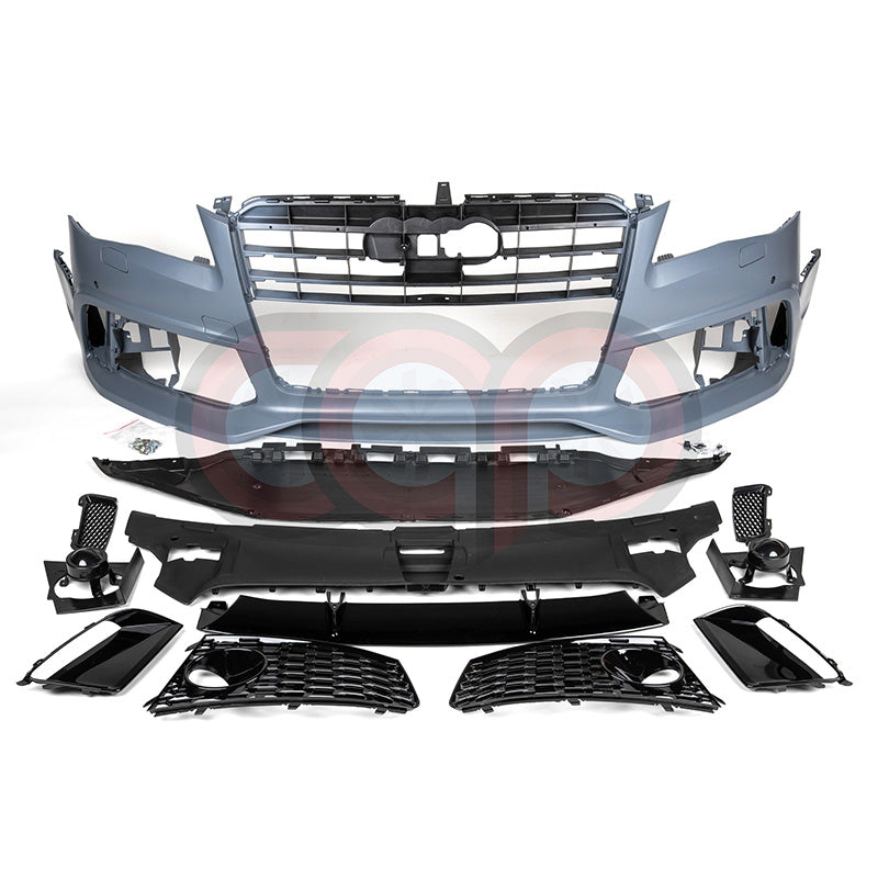 2012-2014 D4 Audi A8/S8 CAP Front Bumper | Audi RS8 Bumper