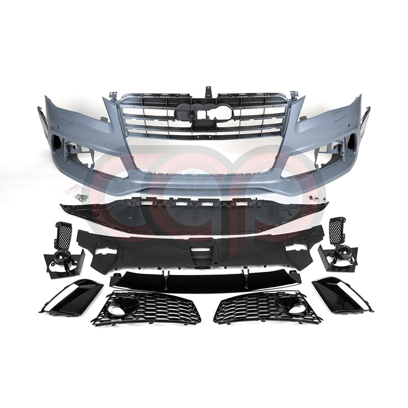 2012-2014 D4 Audi A8/S8 CAP Front Bumper | Audi RS8 Bumper